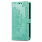 For Infinix Note 40 Pro 4G Mandala Flower Embossed Leather Phone Case(Green) - 2