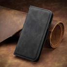 For Motorola Edge 50 Retro Skin Feel Magnetic Flip Leather Phone Case(Black) - 2