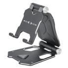 G52 Adjustable Bracket Small Size Folding Desktop Mobile Phone Holder(Titanium Grey) - 1