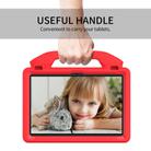 For Amazon Kindle Fire HD10 2021 Thumb Bracket EVA Shockproof Tablet Case(Red) - 3