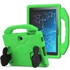 For Samsung Galaxy Tab Advanced2 / T583 Thumb Bracket EVA Shockproof Tablet Case(Green) - 1