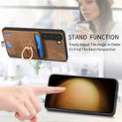 For Samsung Galaxy S20 FE Retro Splitable Magnetic Card Bag Leather Phone Case(Brown) - 6