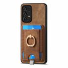 For Samsung Galaxy A50 / A50s/ A30s Retro Splitable Magnetic Card Bag Leather Phone Case(Brown) - 2
