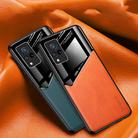 For vivo V21 5G All-inclusive Leather Organic Glass Phone Case(Black) - 2