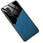 For  vivo iQOO Neo3 All-inclusive Leather Organic Glass Phone Case(Blue) - 1