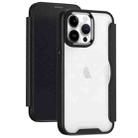 For iPhone 11 Pro Max RFID Blocking Adsorption Flip Leather Phone Case(Black) - 1