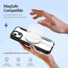 For iPhone 12 Pro MagSafe RFID Blocking Adsorption Flip Leather Phone Case(Black) - 7