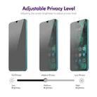 For Xiaomi Redmi A3 5pcs ENKAY Hat-Prince 28 Degree Anti-peeping Privacy Tempered Glass Film - 3