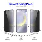 For Samsung Galaxy S24 5G ENKAY Hat-Prince 28 Degree Anti-peeping Privacy Tempered Glass Film - 2