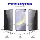 For Samsung Galaxy S23+ 5G ENKAY Hat-Prince 28 Degree Anti-peeping Privacy Tempered Glass Film - 2
