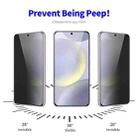 For Samsung Galaxy S24 FE 5G 5pcs ENKAY Hat-Prince 28 Degree Anti-peeping Privacy Tempered Glass Film - 2