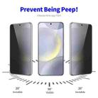 For Samsung Galaxy S24 5G ENKAY Hat-Prince 28 Degree Anti-peeping Privacy Tempered Glass Film - 3