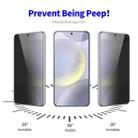 For Samsung Galaxy S24 5G 2pcs ENKAY Hat-Prince 28 Degree Anti-peeping Privacy Tempered Glass Film - 2