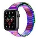 For Apple Watch Series 5 40mm Bamboo Magnetic Stainless Steel Metal Watch Strap(Color) - 1