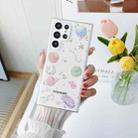 For Samsung Galaxy A35 Cosmic Star Glitter Epoxy TPU Phone Case(Transparent) - 1