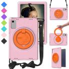 For Xiaomi Redmi Pad SE 11 2023 EVA Hybrid PC Shockproof Tablet Case(Pink) - 1
