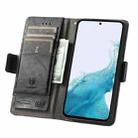 For Samsung Galaxy A36 5G CaseNeo Splicing Dual Magnetic Buckle Leather Phone Case(Black) - 3