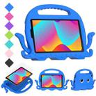 For TCL Tab 8 LE / WiFi 2023 Octopus Style EVA Hybrid PC Shockproof Tablet Case with Strap(Blue) - 1