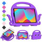 For TCL Tab 8 LE / WiFi 2023 Octopus Style EVA Hybrid PC Shockproof Tablet Case with Strap(Purple) - 1