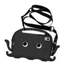 For Samsung Galaxy Tab S6 Lite 2024 Octopus Style EVA Hybrid PC Shockproof Tablet Case with Strap(Black) - 3