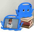For Samsung Galaxy Tab S6 Lite 2024 Octopus Style EVA Hybrid PC Shockproof Tablet Case with Strap(Blue) - 2