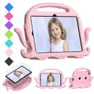 For Samsung Galaxy Tab S6 Lite 2024 Octopus Style EVA Hybrid PC Shockproof Tablet Case with Strap(Pink) - 1