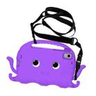 For Samsung Galaxy Tab S6 Lite 2024 Octopus Style EVA Hybrid PC Shockproof Tablet Case with Strap(Purple) - 3