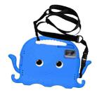 For Samsung Galaxy Tab S9 / S9 FE / S7 / S8 Octopus Style EVA Hybrid PC Shockproof Tablet Case with Strap(Blue) - 2