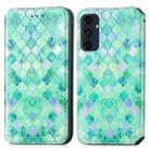For Samsung Galaxy A16 CaseNeo Colorful Magnetic Leather Phone Case(Emeralds) - 2