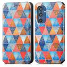 For Samsung Galaxy M35 CaseNeo Colorful Magnetic Leather Phone Case(Rhombus Mandala) - 2