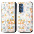 For Samsung Galaxy M35 CaseNeo Colorful Magnetic Leather Phone Case(Rhombus) - 2