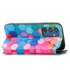 For Samsung Galaxy M35 CaseNeo Colorful Magnetic Leather Phone Case(Colorful Cube) - 3