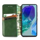 For Samsung Galaxy A16 Cubic Grid Pressed Magnetic Leather Phone Case(Green) - 3