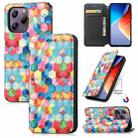 For Blackview  A96 CaseNeo Colorful Magnetic Leather Phone Case(Magic Space) - 1