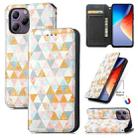 For Blackview  A96 CaseNeo Colorful Magnetic Leather Phone Case(Rhombus) - 1