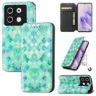 For Infinix Zero 30 5G CaseNeo Colorful Magnetic Leather Phone Case(Emeralds) - 1