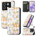 For Infinix Zero 30 5G CaseNeo Colorful Magnetic Leather Phone Case(Rhombus) - 1