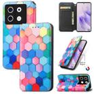 For Infinix Zero 30 5G CaseNeo Colorful Magnetic Leather Phone Case(Colorful Cube) - 1