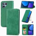 For Fairphone 5 Retro Skin Feel Magnetic Flip Leather Phone Case(Green) - 1