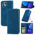 For Fairphone 5 Retro Skin Feel Magnetic Flip Leather Phone Case(Blue) - 1