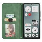 For  Nothing CMF Phone 1 Retro Skin Feel Magnetic Flip Leather Phone Case(Green) - 3