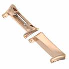For Honor Watch 4 TMA-L19 1 Pair Metal Watch Band Connector(Rose Gold) - 2