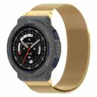 For Amazfit?Active Edge A2212 Milan Magnetic Steel Mesh Watch Band(Gold) - 1