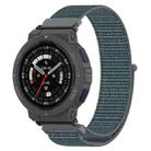 For Amazfit Active Edge A2212 Nylon Loop Hook and Loop Fastener Watch Band(Fengyun Grey) - 1