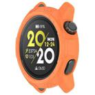 For COROS Pace 3 Armored Semi-Enclosed TPU Watch Protective Case(Orange) - 1