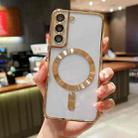 For Samsung Galaxy S21 5G MagSafe Electroplating TPU Phone Case(Gold) - 1