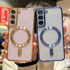 For Samsung Galaxy S21+ 5G MagSafe Electroplating TPU Phone Case(Gold) - 3