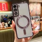 For Samsung Galaxy Note10  MagSafe Electroplating TPU Phone Case(Purple) - 1
