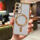 For Samsung Galaxy Note10+ MagSafe Electroplating TPU Phone Case(Gold) - 1