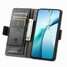 For Xiaomi Redmi Note 14 5G CaseNeo Splicing Dual Magnetic Buckle Leather Phone Case(Black) - 3